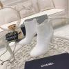 CHJ21068R-26　シャネル CHANEL 2021年秋冬最新入荷 ショートブーツ ハイヒールシューズ レディースシューズ カジュアルシューズ レザー