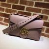 GG401173LF-057　グッチ GUCCI 2021年最新入荷 GGマーモント スモール フラップバッグ 斜め掛け ショルダーバッグ クロスボディバッグ カーフレザー