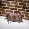 GG447632QFH-057　グッチ GUCCI 2021年最新入荷 GGマーモント スモール 斜め掛け ショルダーバッグ クロスボディバッグ レディースかばん カーフレザー
