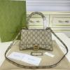 GG681697BXS-057　グッチ GUCCI 2021年最新入荷 トップハンドルバッグ トートバッグ ハンドバッグ 2way ショルダーバッグ キャンパス