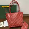 GY2320RRD-BX　ゴヤール GOYARD 2021年新色入荷 サンルイジュニア トートバッグ リバーシブル ハンドバッグ ミニサイズ レザー