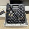CH1431BK-CC　シャネル CHANEL 2021年最新入荷 ホーボーバッグ 斜め掛け ショルダーバッグ クロスボディバッグ レディースかばん カーフレザー