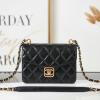 CH2840BK-CC　シャネル CHANEL 2021年最新入荷 スモール フラップバッグ 斜め掛け ショルダーバッグ クロスボディ レディースかばん