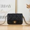 CH2855QBK-CC　シャネル CHANEL 2021年最新入荷 スモール フラップバッグ 斜め掛け ショルダーバッグ クロスボディ レディースかばん
