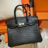 HBK25ENJSK-063　エルメス HERMES 2021年最新入荷 バーキンバッグ トップハンドルバッグ トートバッグ ハンドバッグ レディースかばん クロコ革