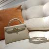 HKL19SBQJYB-063　エルメス HERMES 2021年最新入荷 ミニ ケリー トップハンドルバッグ トートバッグ ハンドバッグ 2way 斜め掛け ショルダーバッグ レディースかばん ヴォーエプソン