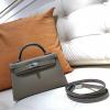 HKL19SBQYLH-063　エルメス HERMES 2021年最新入荷 ミニ ケリー トップハンドルバッグ トートバッグ ハンドバッグ 2way 斜め掛け ショルダーバッグ レディースかばん ヴォーエプソン