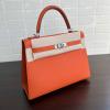HKL25SBQYCS-063　エルメス HERMES 2021年最新入荷 ケリー 25 トップハンドルバッグ トートバッグ ハンドバッグ レディースかばん ヴォーエプソン