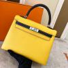 HKL25SBPYYK-063　エルメス HERMES 2021年最新入荷 ケリー 25 トップハンドルバッグ トートバッグ ハンドバッグ レディースかばん ヴォーエプソン
