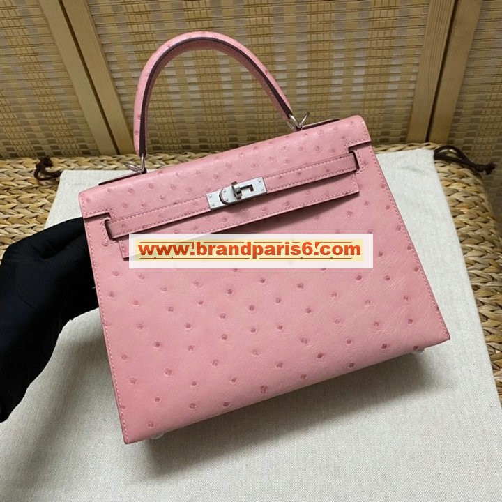 HKL25TPYYF-063　エルメス HERMES 2021年最新入荷 ケリー 25 トップハンドルバッグ トートバッグ ハンドバッグ レディースかばん オーストリッチ革