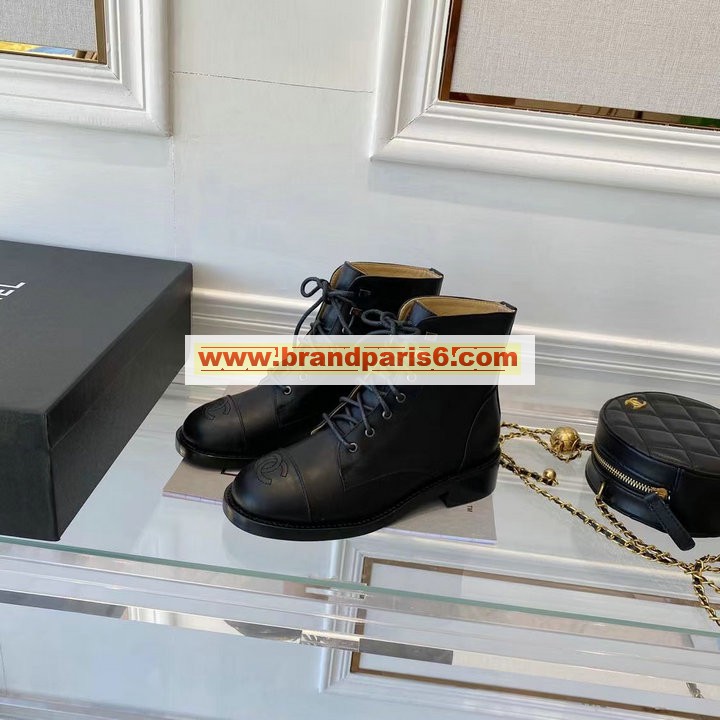 CHJ22001-MS　シャネル CHANEL 2022年最新入荷 ショートブーツ レディースシューズ カジュアルシューズ カーフレザー