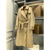 JKBR22005-HXG　バーパリー BURBERRY 2022年春夏最新入荷 トレンチコート チェック柄 ロングスリーブ トップス レディース ロング丈 アウターコート