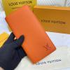 M81153-057　ルイヴィトン LOUISVUITTON 2022年最新入荷 ポルトフォイユ ブラザ 二つ折り長財布 ロングウォレット 札入れ カードポケット アエログラム レザー