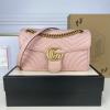 GG443497QFH-057　グッチ GUCCI 2022年最新入荷 GGマーモント スモール 斜め掛け ショルダーバッグ クロスボディバッグ レディースかばん カーフレザー