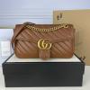 GG443497QJT-057　グッチ GUCCI 2022年最新入荷 GGマーモント スモール 斜め掛け ショルダーバッグ クロスボディバッグ レディースかばん カーフレザー