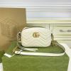 GG448065BS-057　グッチ GUCCI 2022年最新入荷 GGマーモント 斜め掛け ショルダーバッグ カメラバッグ クロスボディバッグ カーフスキン 