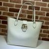GG649577BS-057　グッチ GUCCI 2022年最新入荷 オフィディア GG ミディアム トートバッグ ハンドバッグ ショッピングバッグ レディースかばん カーフレザー