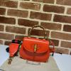 GG686864PCS-057　グッチ GUCCI 2022年最新入荷 バンブー ミニ トップハンドルバッグ トートバッグ ハンドバッグ 2way 斜め掛け ショルダーバッグ クロスボディバッグ レディースかばん