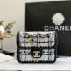 CH2495XBS-CC　シャネル CHANEL 2022年最新入荷 ミニ フラップ バッグ 斜め掛け ショルダーバッグ クロスボディバッグ レディースかばん ツイード