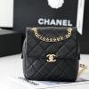 CH3108BK-CC　シャネル CHANEL 2022年最新入荷 バックパック リュックサック レディースリュック ディパックバッグ チェーンショルダー レディースかばん グレインド カーフスキン