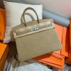 HBK25JPYNC-063　エルメス HERMES 2022年最新入荷 バーキン 25 トップハンドルバッグ トートバッグ ハンドバッグ レディースかばん スエード