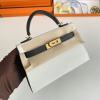 HKL19SPJBK-063　エルメス HERMES 2022年最新入荷 ミニ ケリー トップハンドルバッグ トートバッグ ハンドバッグ 2way 斜め掛け ショルダーバッグ レディースかばん ヴォーエプソン