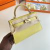 HKL19SQJJY-063　エルメス HERMES 2022年最新入荷 ミニ ケリー トップハンドルバッグ トートバッグ ハンドバッグ 2way 斜め掛け ショルダーバッグ レディースかばん ヴォーエプソン