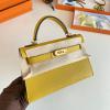 HKL19SQJHY-063　エルメス HERMES 2022年最新入荷 ミニ ケリー トップハンドルバッグ トートバッグ ハンドバッグ 2way 斜め掛け ショルダーバッグ レディースかばん ヴォーエプソン