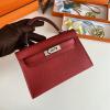 HKL19SQYGR-063　エルメス HERMES 2022年最新入荷 ミニ ケリー トップハンドルバッグ トートバッグ ハンドバッグ 2way 斜め掛け ショルダーバッグ レディースかばん ヴォーエプソン