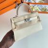 HKL19SQYNB-063　エルメス HERMES 2022年最新入荷 ミニ ケリー トップハンドルバッグ トートバッグ ハンドバッグ 2way 斜め掛け ショルダーバッグ レディースかばん ヴォーエプソン