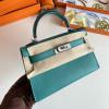 HKL19SQYWG-063　エルメス HERMES 2022年最新入荷 ミニ ケリー トップハンドルバッグ トートバッグ ハンドバッグ 2way 斜め掛け ショルダーバッグ レディースかばん ヴォーエプソン