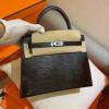 HKL25XPYBK-063　エルメス HERMES 2022年最新入荷 Kelly ケリー トップハンドルバッグ トートバッグ ハンドバッグ レディースかばん リザード革 