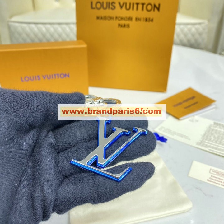 M69974L-057　ルイヴィトン LOUISVUITTON 2022年最新入荷 ポルト クレ イニシャル LV キーケース ラウンド キーホルダー キーリング バッグチャーム
