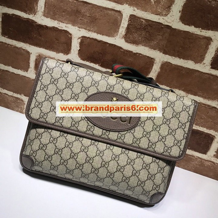 GG495654KF-057　グッチ GUCCI 2022年最新入荷 斜め掛け ショルダーバッグ メンズかばん クロスボディバッグ キャンパス カーフスキン 