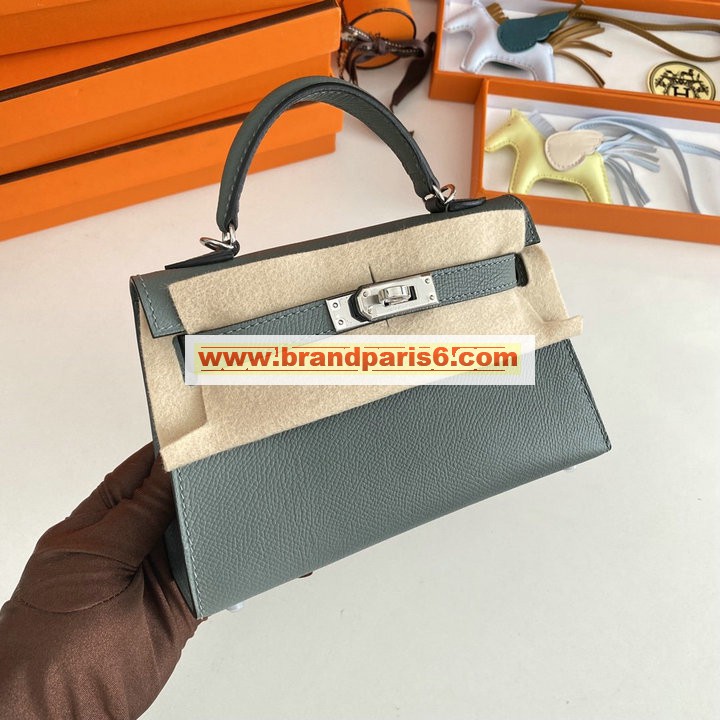 HKL19SQYXG-063　エルメス HERMES 2022年最新入荷 ミニ ケリー トップハンドルバッグ トートバッグ ハンドバッグ 2way 斜め掛け ショルダーバッグ レディースかばん ヴォーエプソン