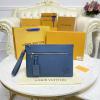 M81029-057　ルイヴィトン LOUISVUITTON 2022年最新入荷 ポシェット IPAD ポーチ 手持ちかばん クラッチバッグ セカンドバッグ メンズかばん グレインレザー 