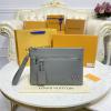 M81029H-057　ルイヴィトン LOUISVUITTON 2022年最新入荷 ポシェット IPAD ポーチ 手持ちかばん クラッチバッグ セカンドバッグ メンズかばん グレインレザー 