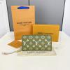 M81280Q-057　ルイヴィトン LOUISVUITTON 2022年最新入荷 ジッピー ウォレット ファスナー長財布 ロングウォレット カードポケット 札入れ モノグラム アンプラント レザー