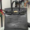 HAC40EMJBK-063　エルメス HERMES 2022年最新入荷 バーキン40 バッグ トップハンドルバッグ トートバッグ ハンドバッグ レディースかばん クロコ革