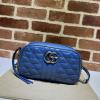 GG447632PLS-057　グッチ GUCCI 2022年最新入荷 GGマーモント スモール 斜め掛け ショルダーバッグ クロスボディバッグ レディースかばん カーフレザー
