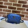 GG634936PLS-057　グッチ GUCCI 2022年最新入荷 GGマーモント スモール 斜め掛け ショルダーバッグ クロスボディバッグ レディースかばん カーフレザー