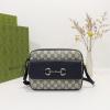 GG645454BLK-057　グッチ GUCCI 2022年最新入荷 ホースビット 1955 スモール 斜め掛け ショルダーバッグ カメラバッグ クロスボディバッグ カーフレザー