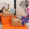 HE6627XF-063　エルメス HERMES 2022年最新入荷 Trousse Bride-A-Brace ハンドバッグ お弁当袋 クーラーバッグ ボストンバッグ 