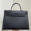 HKL35BXQKBK-063　エルメス HERMES 2022年最新入荷 ケリー 35 トップハンドルバッグ トートバッグ ハンドバッグ レディースかばん BOX革