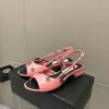 CHJ22016X-26　シャネル CHANEL 2022年春夏最新入荷 スリングバック ローヒールサンダル サマーサンダル ビーチサンダル レディースシューズ カーフレザー 