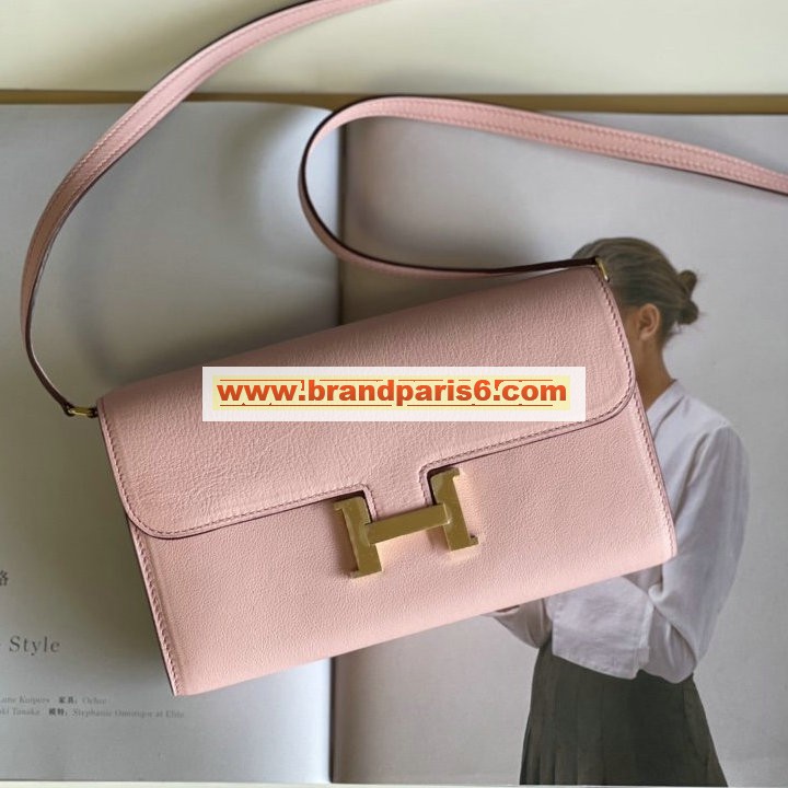 H709SFJNF-063　エルメス HERMES 2022年最新入荷 コンスタンス ポケット 斜め掛け ショルダーバッグ ロングウォレット クロスボディバッグ レディースかばん swift革