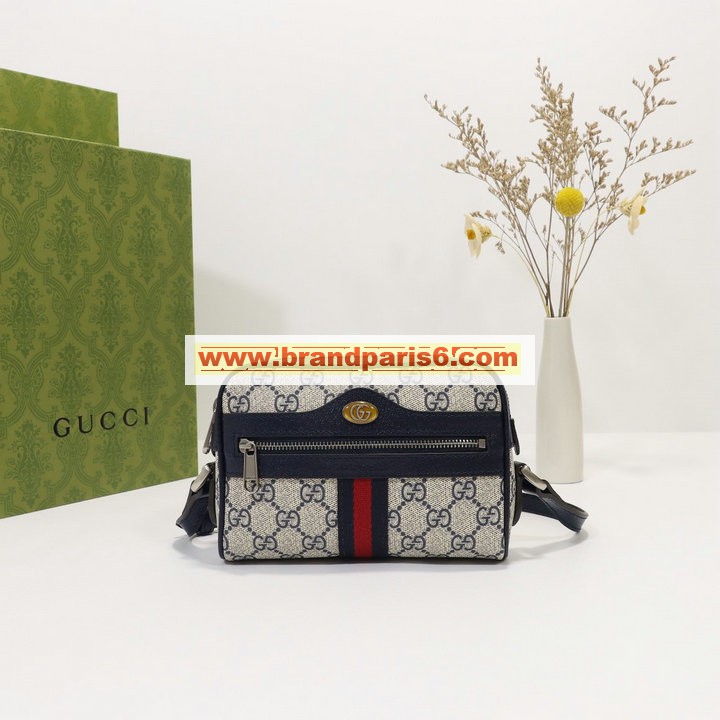 GG517350BLK-057　グッチ GUCCI 2022年最新入荷 オフィディア GGスプリーム ミニバッグ 斜め掛け ショルダーバッグ レディースかばん キャンパス