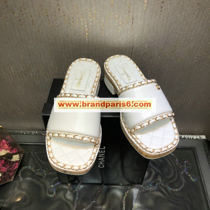 CHJ22007-26　シャネル CHANEL 2022年春夏最新入荷 ローヒール ミュール スリッパ スクエアヒール サンダル サマーサンダル ビーチサンダル レディースシューズ カーフレザー 