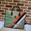 GG674148BXS-057　グッチ GUCCI 2022年最新入荷 ジオメトリック プリント ミディアム トートバッグ ハンドバッグ 2way ショルダーバッグ クロスボディバッグ レディースかばん