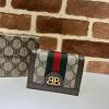 GG680385XKF-057　グッチ GUCCI 2022年最新入荷 二つ折り短財布 ショートウォレット カードケース 小銭入れ コインケース 札入れ